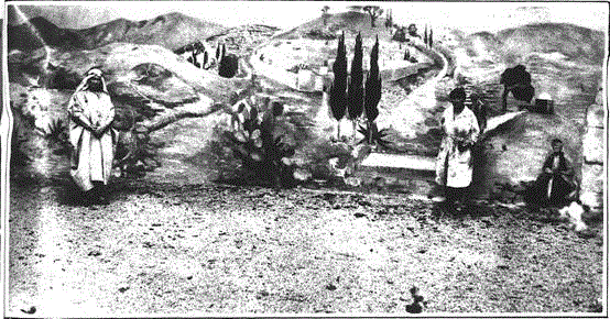 העתק של סיקלורמה ירושלים בבית גביר יהודי בארה"ב סיקלורמה ירושלים