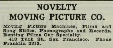 "San Francisco Dramatic Review'', 1 January 1909 filmography